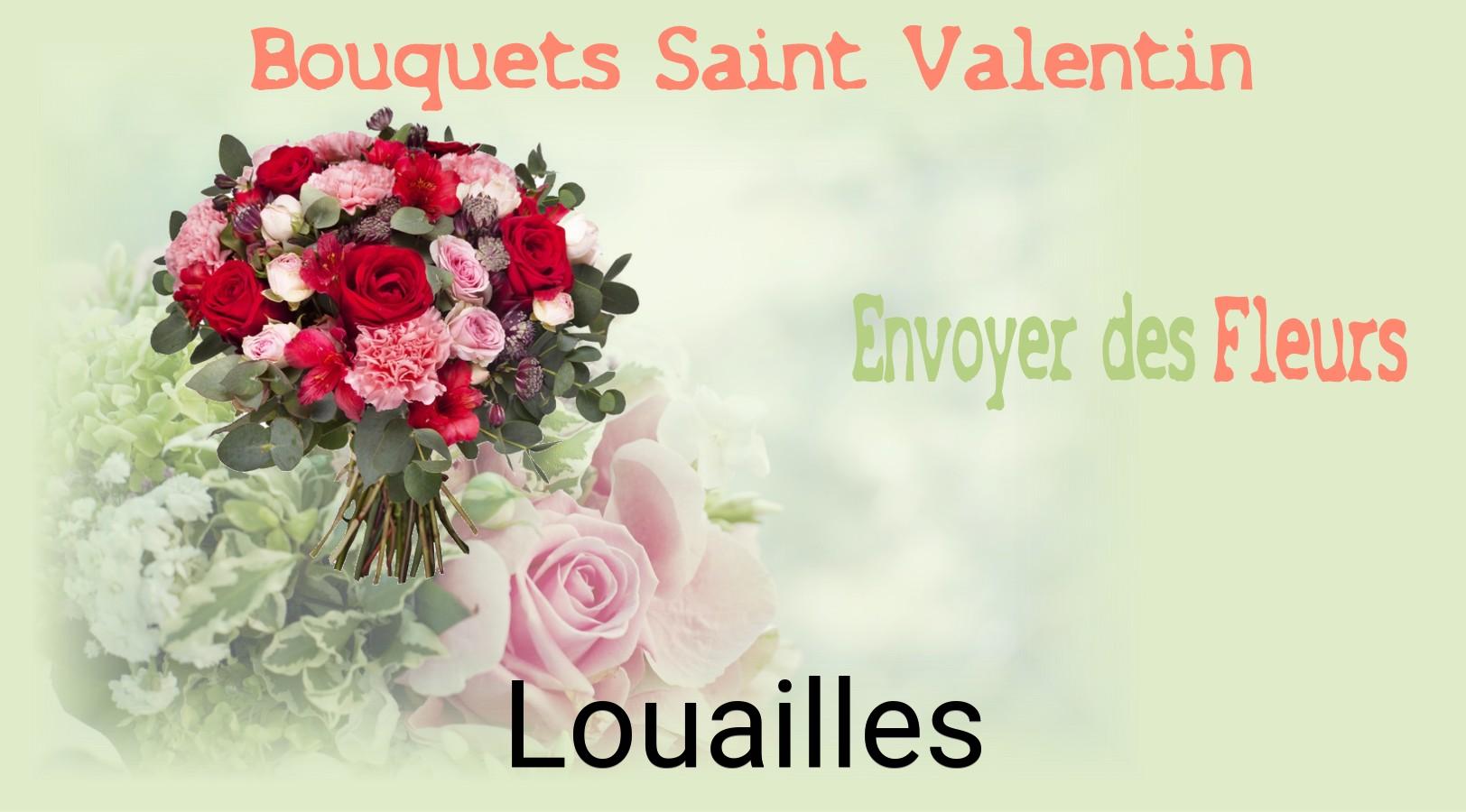 Roses de Saint-Valentin livrées à Louailles
